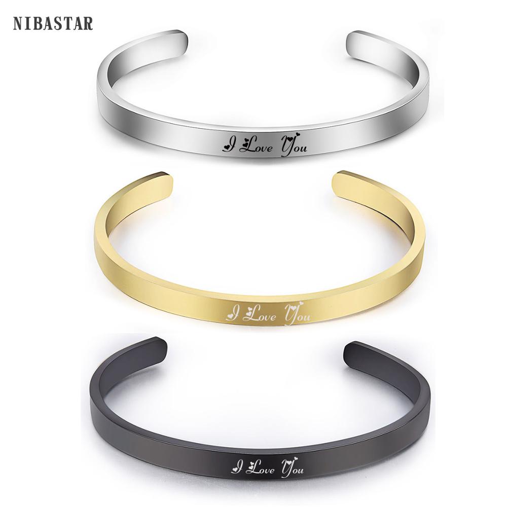 Coordinates Bracelet - Mode Gold und Schwarz Silber Edelstahl