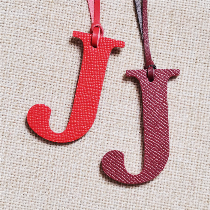 Monogram Keychain Leather - Englischer Buchstabe H I J K