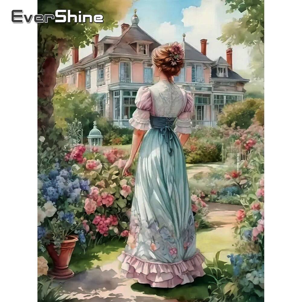 Photo Mosaic Print - Evershine Diamant Malerei Liebe Herz Stein