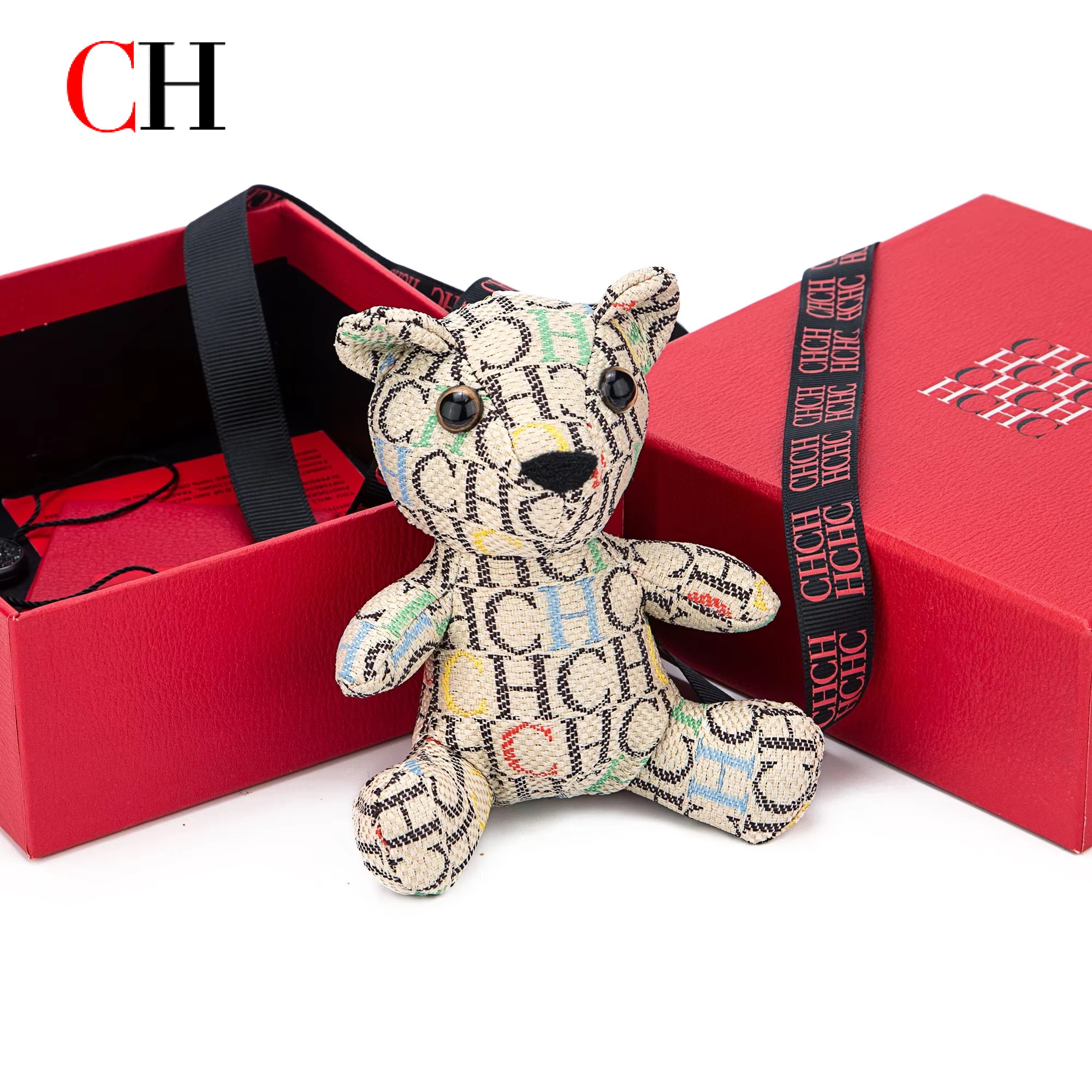 CH Bären-Plüsch-Schlüsselanhän – Monogram Keychain Leather Bewertung und Preis