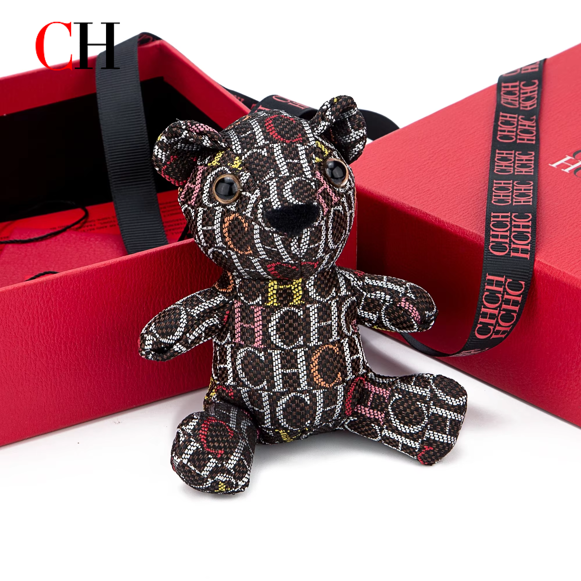 CH Bären-Plüsch-Schlüsselanhän – Monogram Keychain Leather Bewertung und Preis