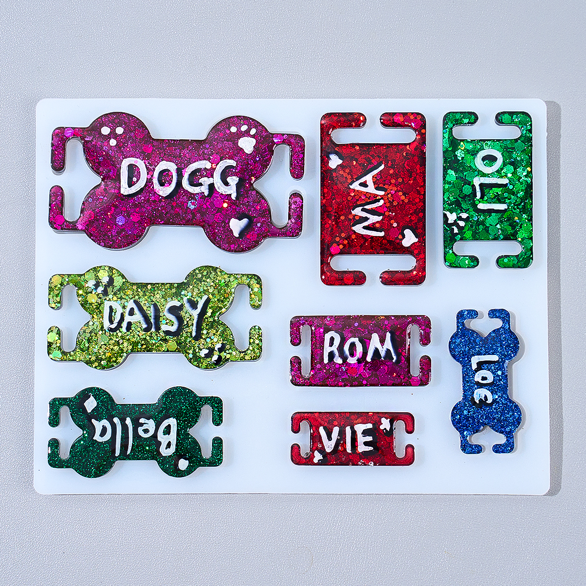 DIY Katze Hund ID Tag Silikonf – Pet Portrait Custom Bewertung und Preis