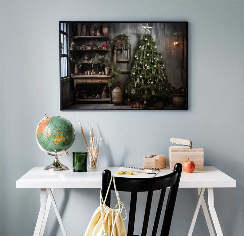 1 Stück rahmenlose große Weihn – Family Tree Print Bewertung und Preis