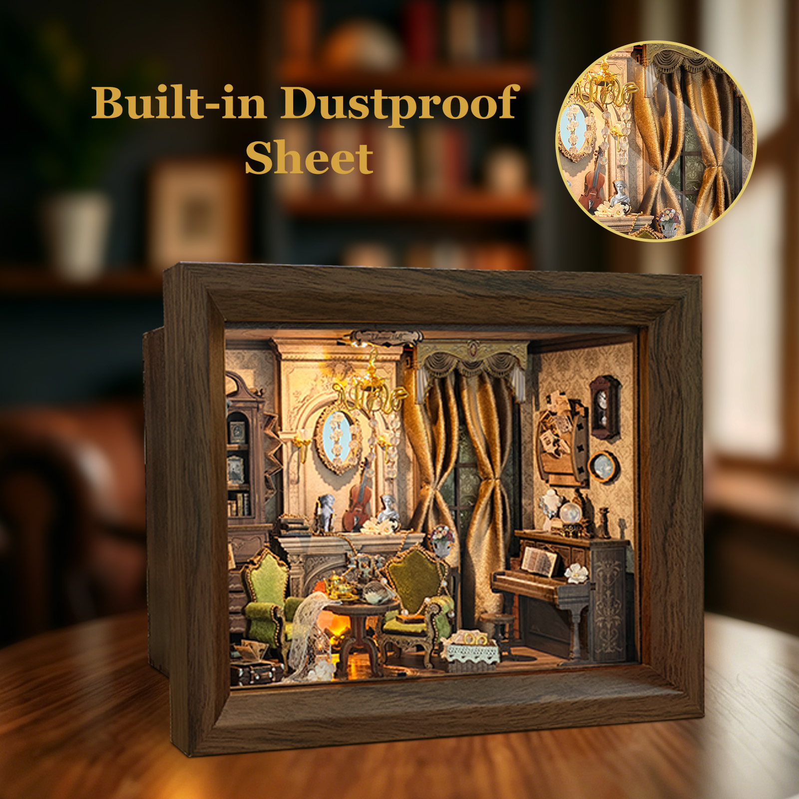DIY Holz-Glimmer-Hall Fotorahm – Engraved Wood Frame Bewertung und Preis
