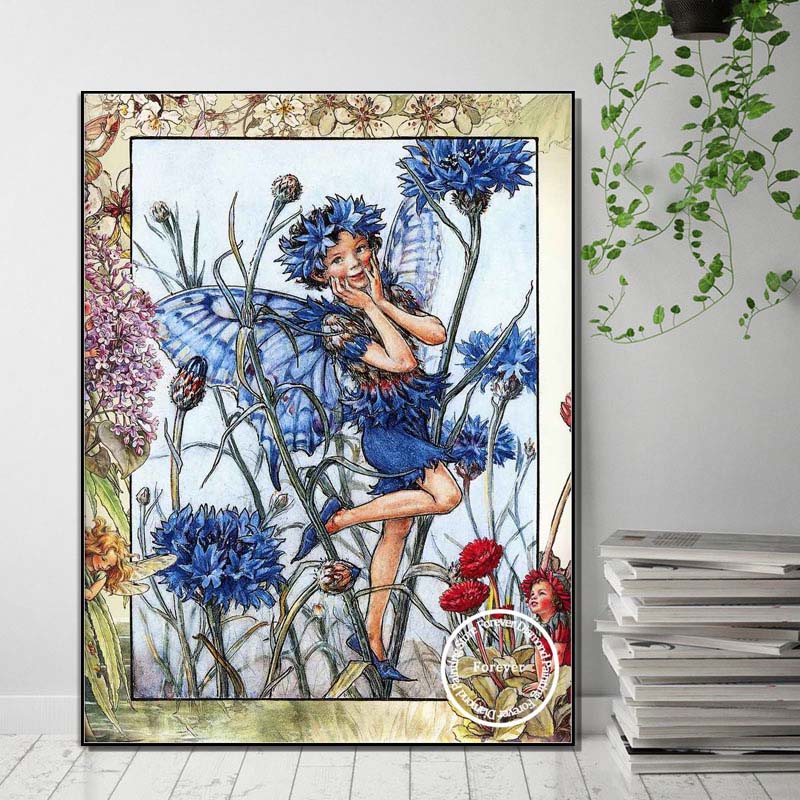Cicely Mary Barker Kunstwerk B – Photo Mosaic Print Bewertung und Preis