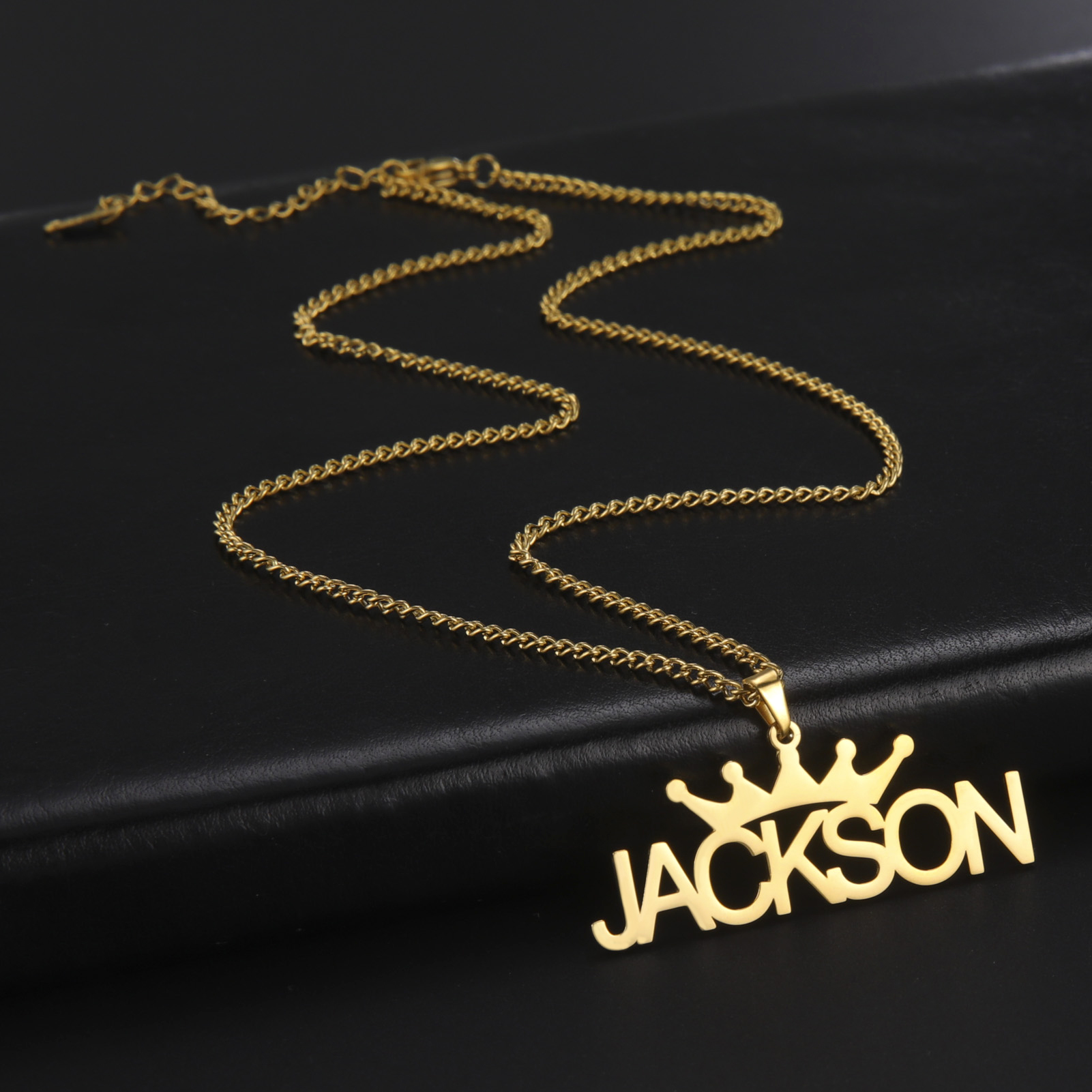 Benutzerdefinierte Name Krone  – Name Necklace Custom Bewertung und Preis