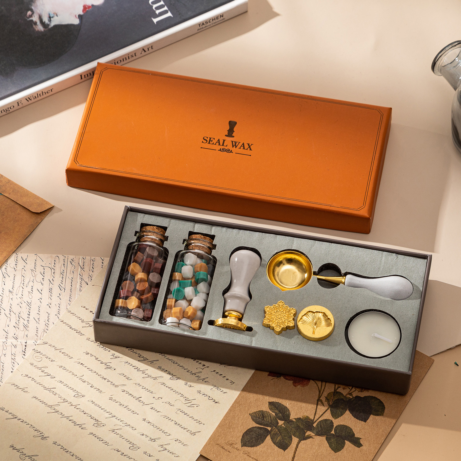 【HEISS】Wachssiegel-Stempel-Set – Wax Seal Letter Kit Bewertung und Preis