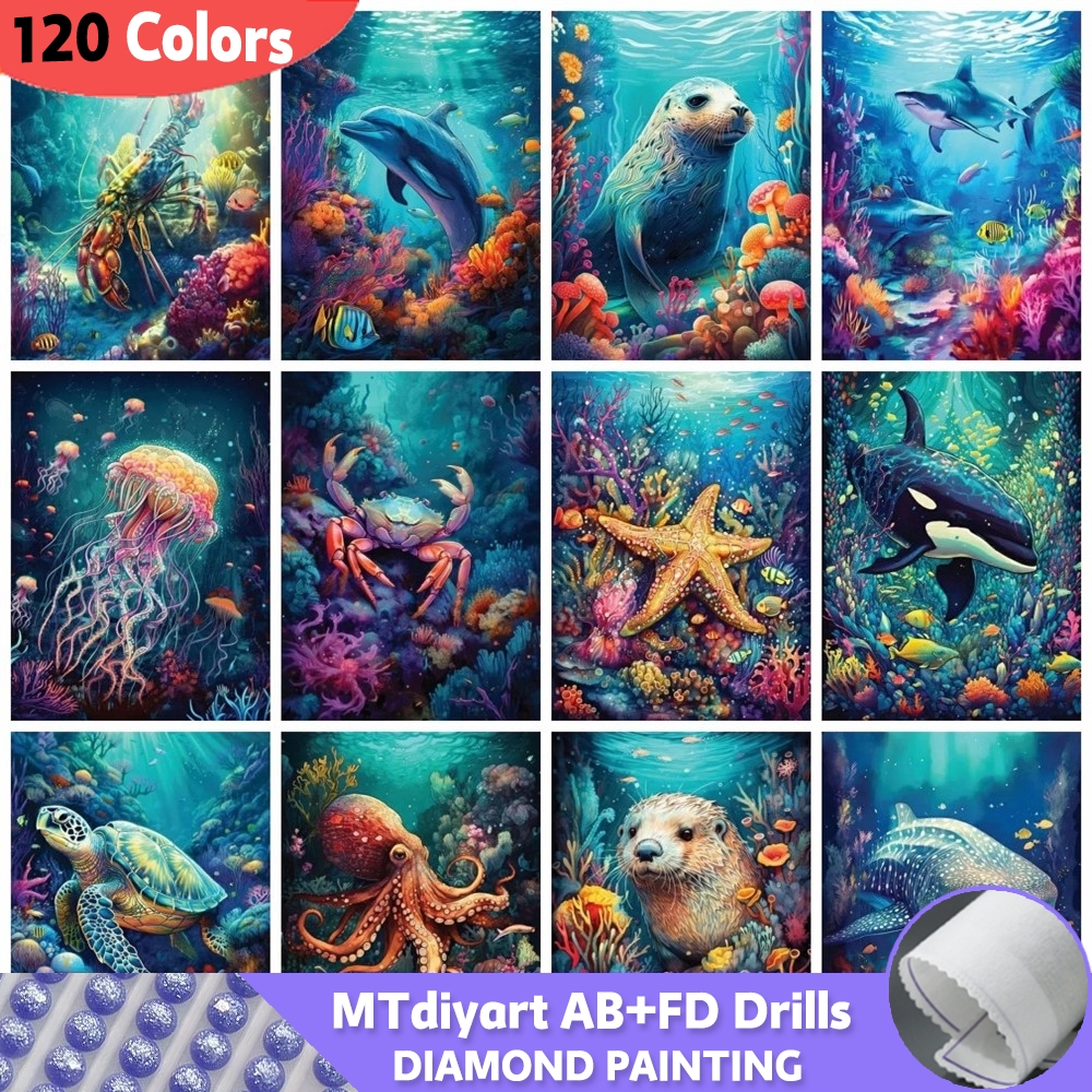Meeresschildkröte, 120 Farben, – Photo Mosaic Print Bewertung und Preis