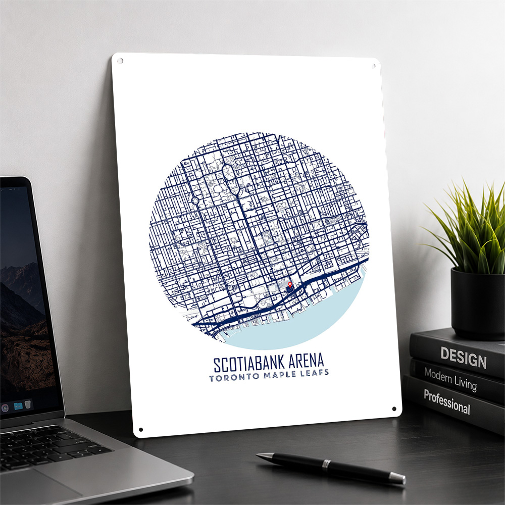 Scotiabank Arena Karte Metallp – Custom Map Poster Bewertung und Preis
