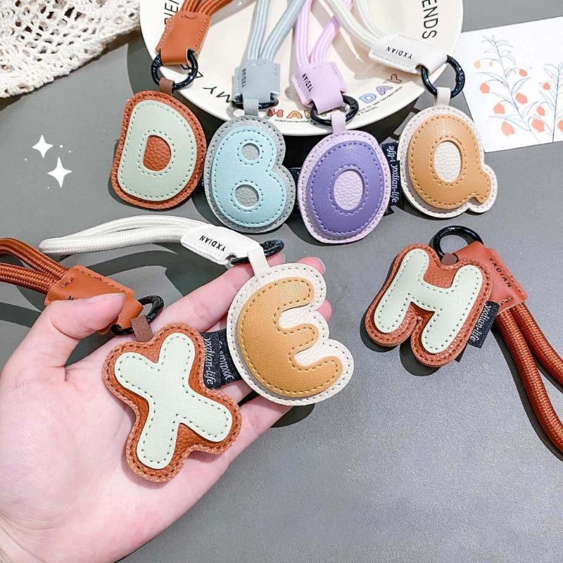 26 Alphabet PU-Leder Schlüssel – Monogram Keychain Leather Bewertung und Preis