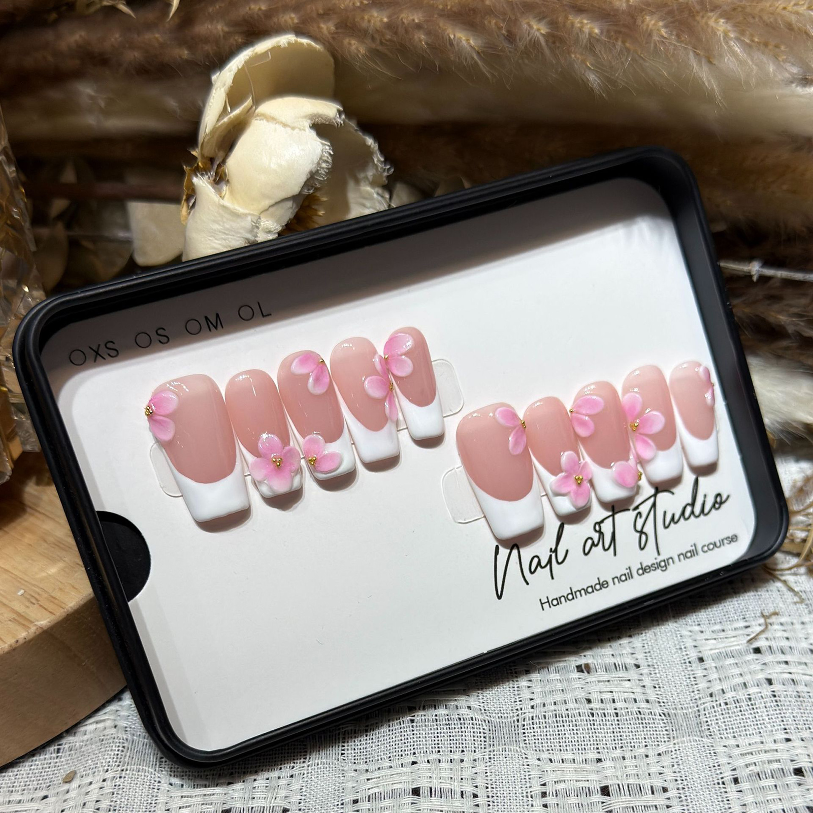 10 Stück Weiße Französische Na – Pressed Flower Art Bewertung und Preis