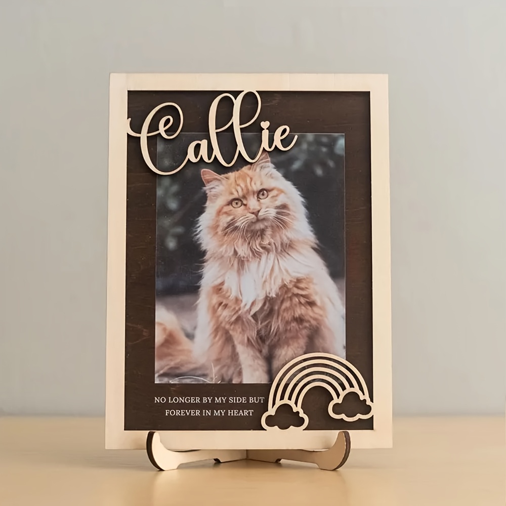 Anpassbarer Personalisierter H – Engraved Wood Frame Bewertung und Preis