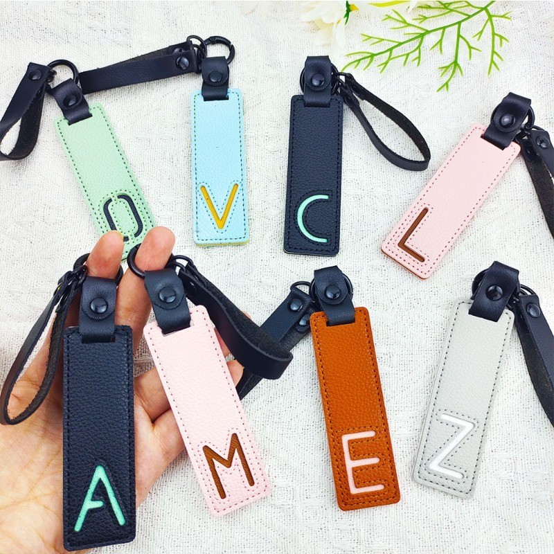 Klassische pu Leder Schlüssel  – Monogram Keychain Leather Bewertung und Preis