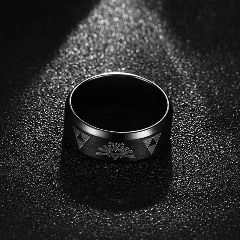 Mode Anime Triforce Dreieck Ba – Initial Ring Custom Bewertung und Preis