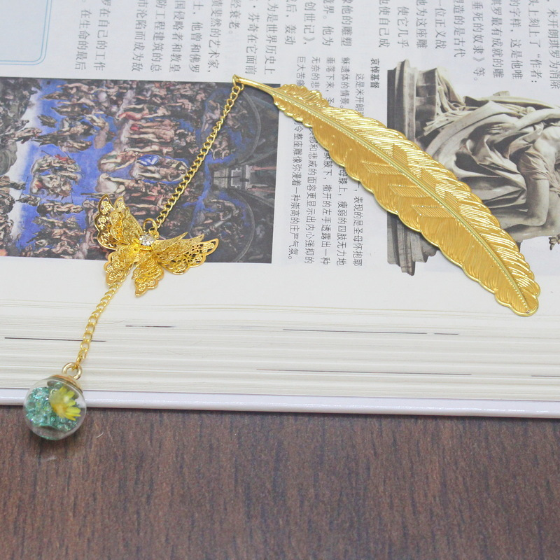 1 Stück Lesezeichen im chinesi – Dried Flower Bookmark Bewertung und Preis