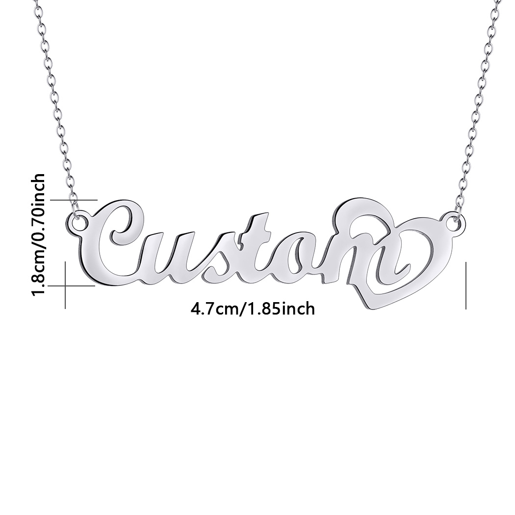 Kunden spezifische Namens kett – Name Necklace Custom Bewertung und Preis