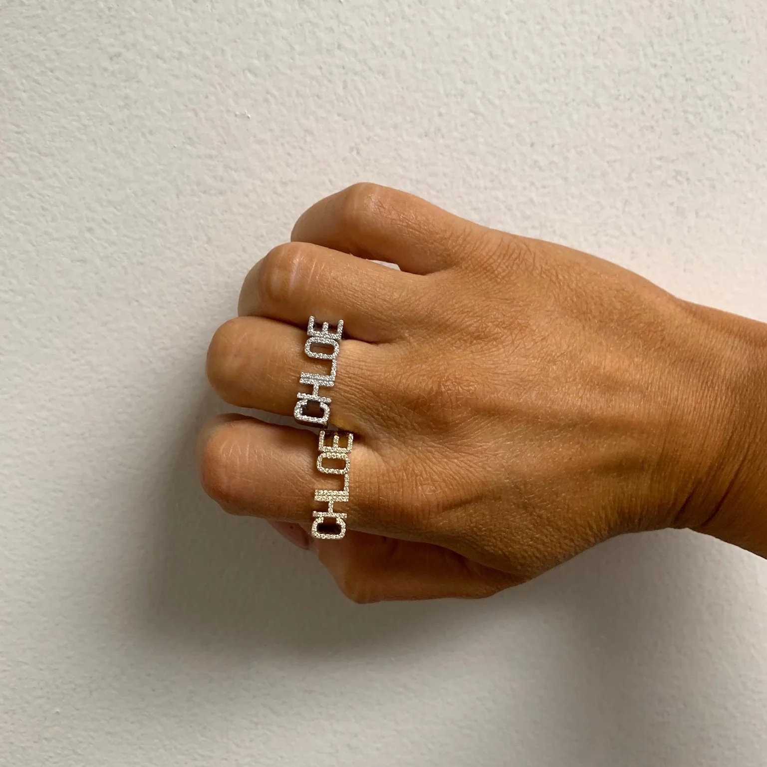 3D-Namensring, individueller D – Initial Ring Custom Bewertung und Preis