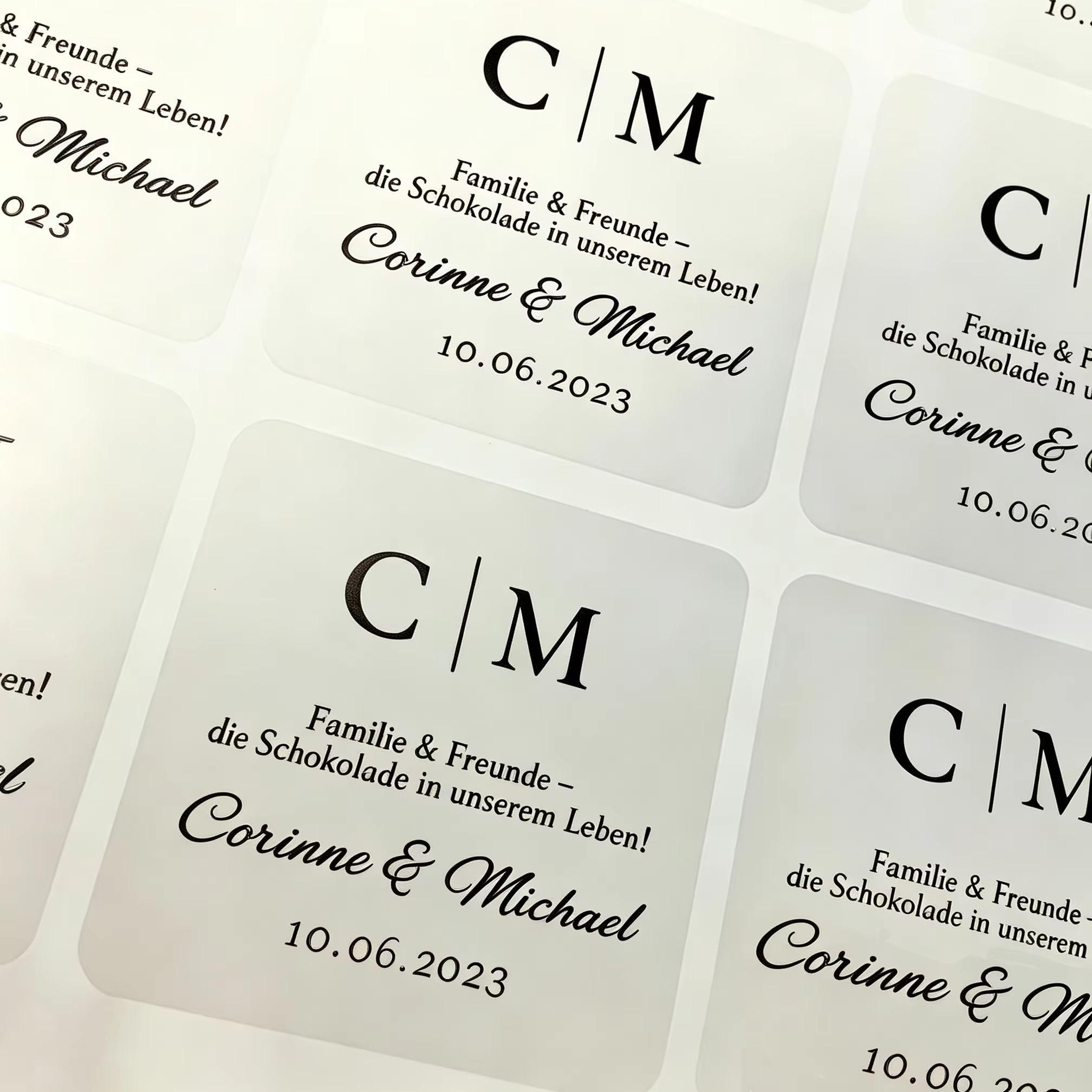 100 Blatt personalisierte Hoch – Personalised Candle Label Bewertung und Preis
