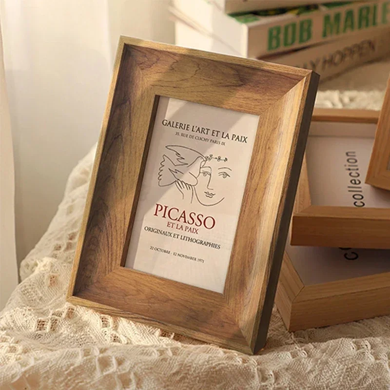 Holz-Fotorahmen, 5/6/7/8/10 Zo – Engraved Wood Frame Bewertung und Preis