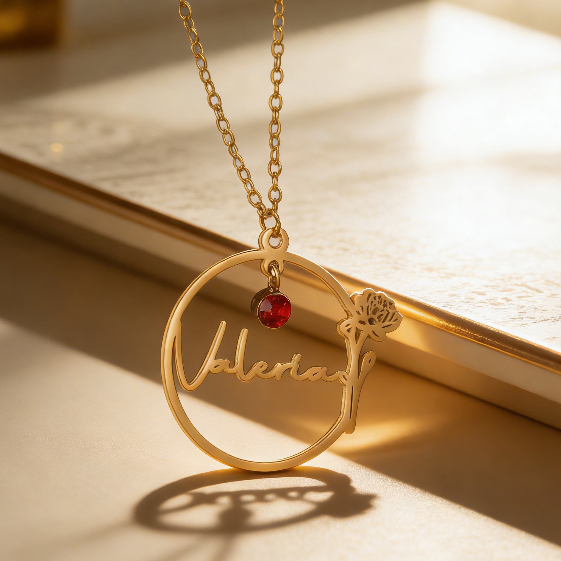 Haiyufly Personalisierte Namen – Birth Flower Necklace Bewertung und Preis
