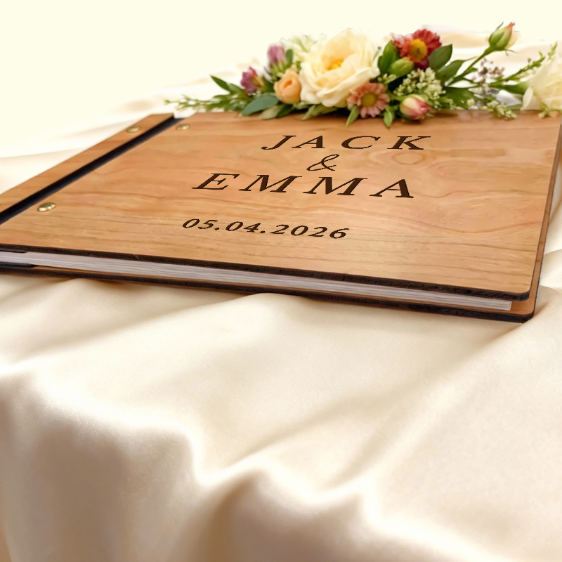 Personalisiertes Hochzeits-Gäs – Custom Photo Book Bewertung und Preis