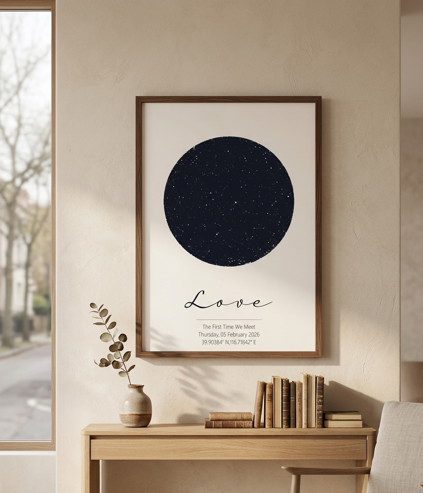 Personalisierter Sternenkarten – Custom Star Map Bewertung und Preis
