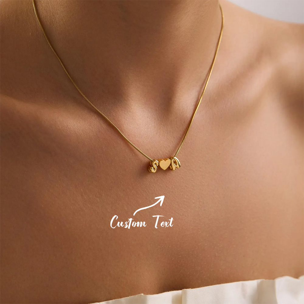 Personalisierte Zwei-Initialen – Name Necklace Custom Bewertung und Preis