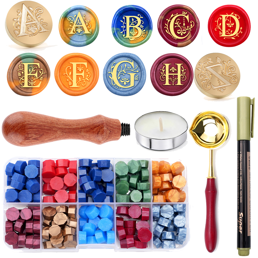Alphabet-Wachssiegel-Stempelse – Wax Seal Letter Kit Bewertung und Preis