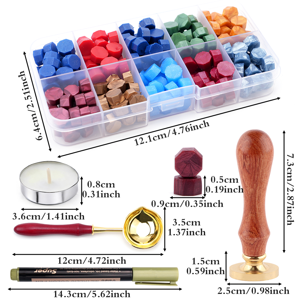 Alphabet-Wachssiegel-Stempelse – Wax Seal Letter Kit Bewertung und Preis