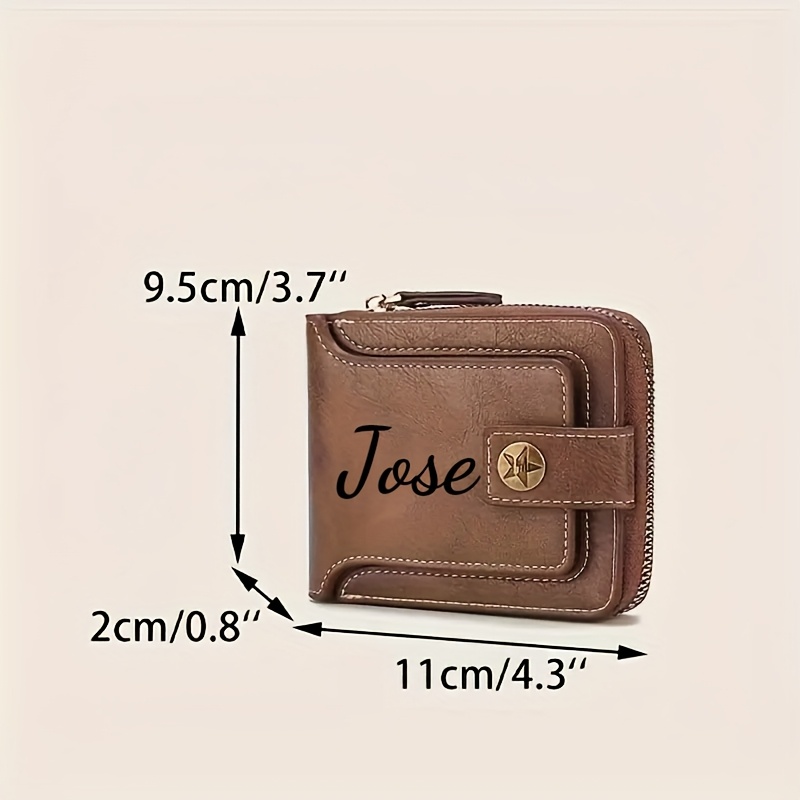Herren-Geldbörse mit individue – Personalized Name Box Bewertung und Preis