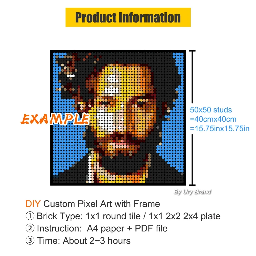 Pixel-Art Individuelles Foto P – Pet Portrait Custom Bewertung und Preis