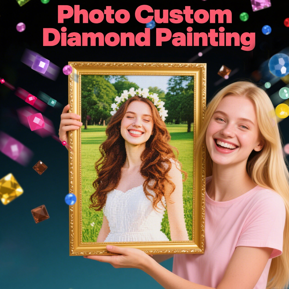 HUACAN Komplette Kits Diamant  – Photo Mosaic Print Bewertung und Preis