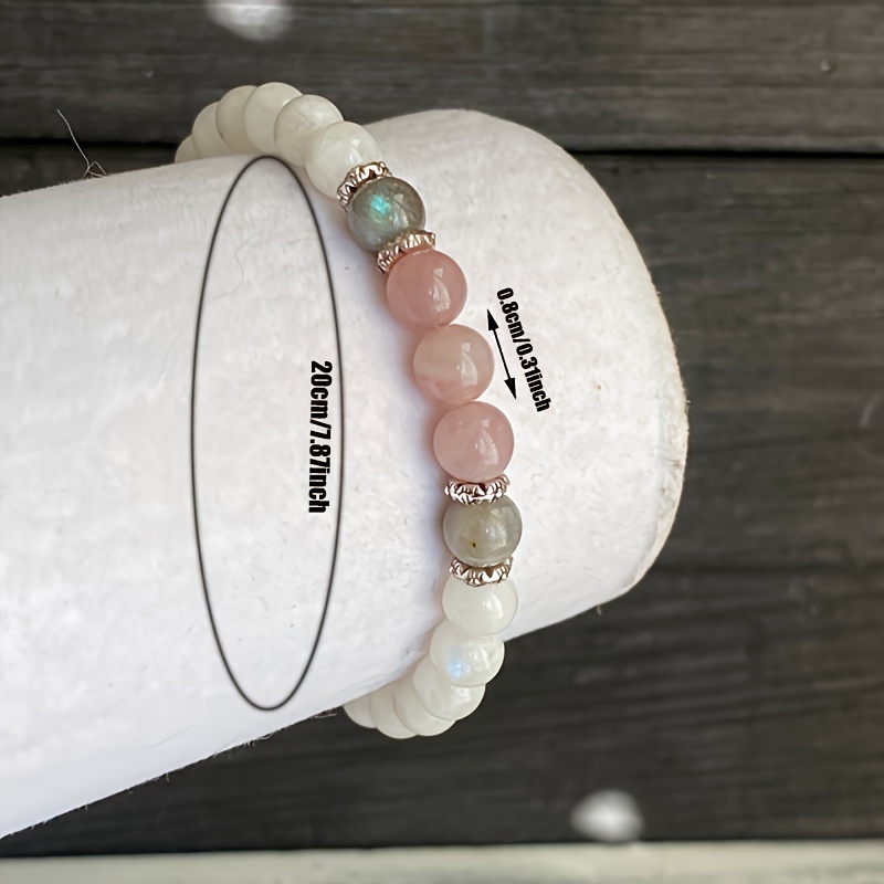 1 Stück/Mondstein, Labradorit  – Coordinates Bracelet Bewertung und Preis