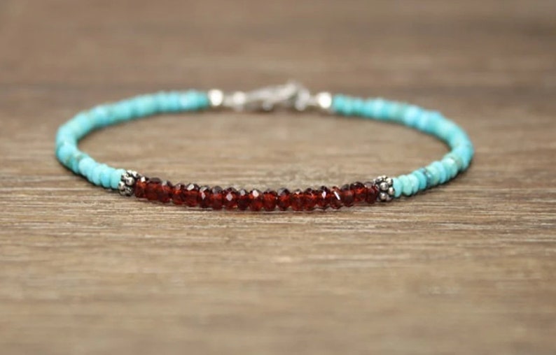 Granat & Dornröschen Türkis Ar – Coordinates Bracelet Bewertung und Preis