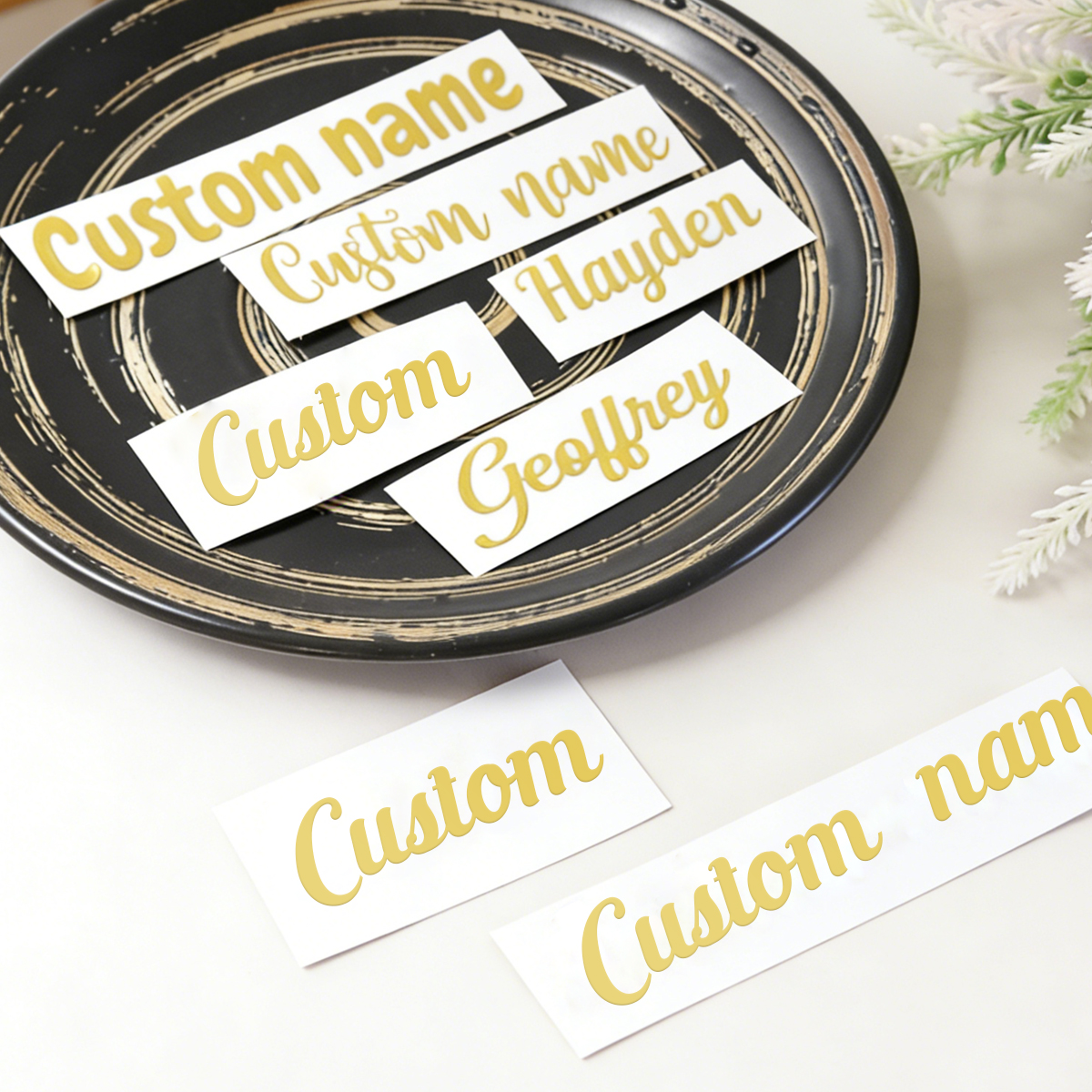 Benutzerdefinierte Namensaufkl – Personalised Candle Label Bewertung und Preis