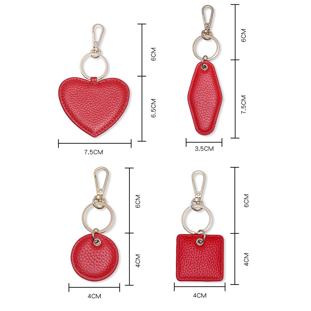 Nach Buchstaben Leder Keychain – Monogram Keychain Leather Bewertung und Preis