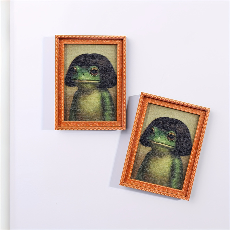Mini Holz-Bilderrahmen Frosch  – Engraved Wood Frame Bewertung und Preis